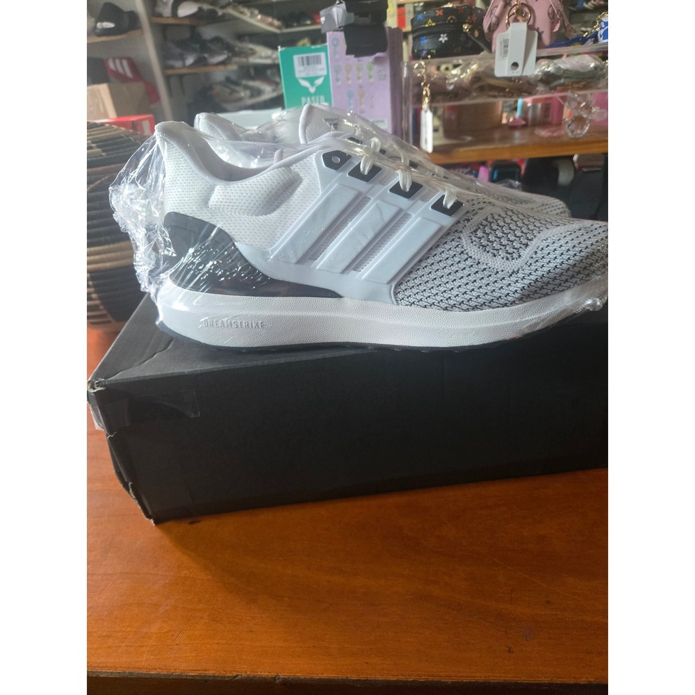 Adidas Ultradream DNA Mens Running Shoes White Black JS0320 Size 10.5